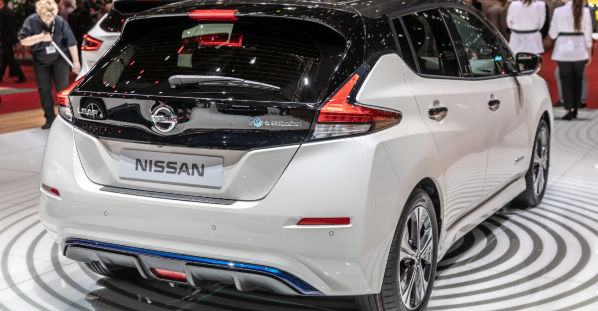Nissan Leaf Q911323 at Geneva International Motor Show 2019 Q56304513 Le Grand-Saconnex Q69714