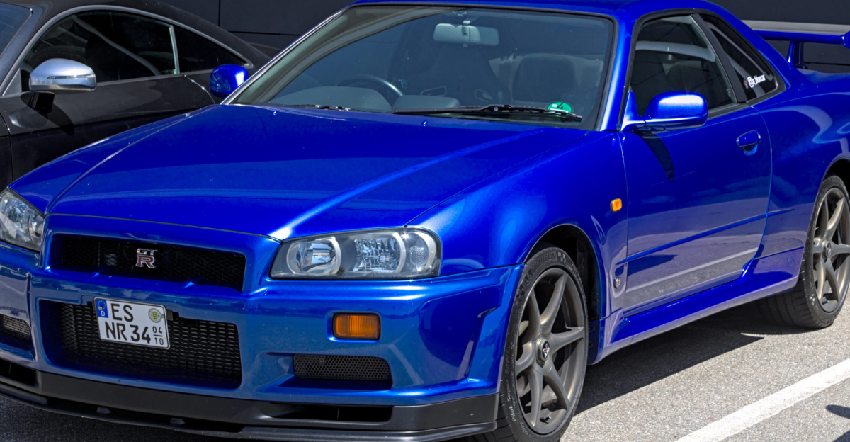 1999_Nissan_Skyline_(R34)_GT-R in Böblingen