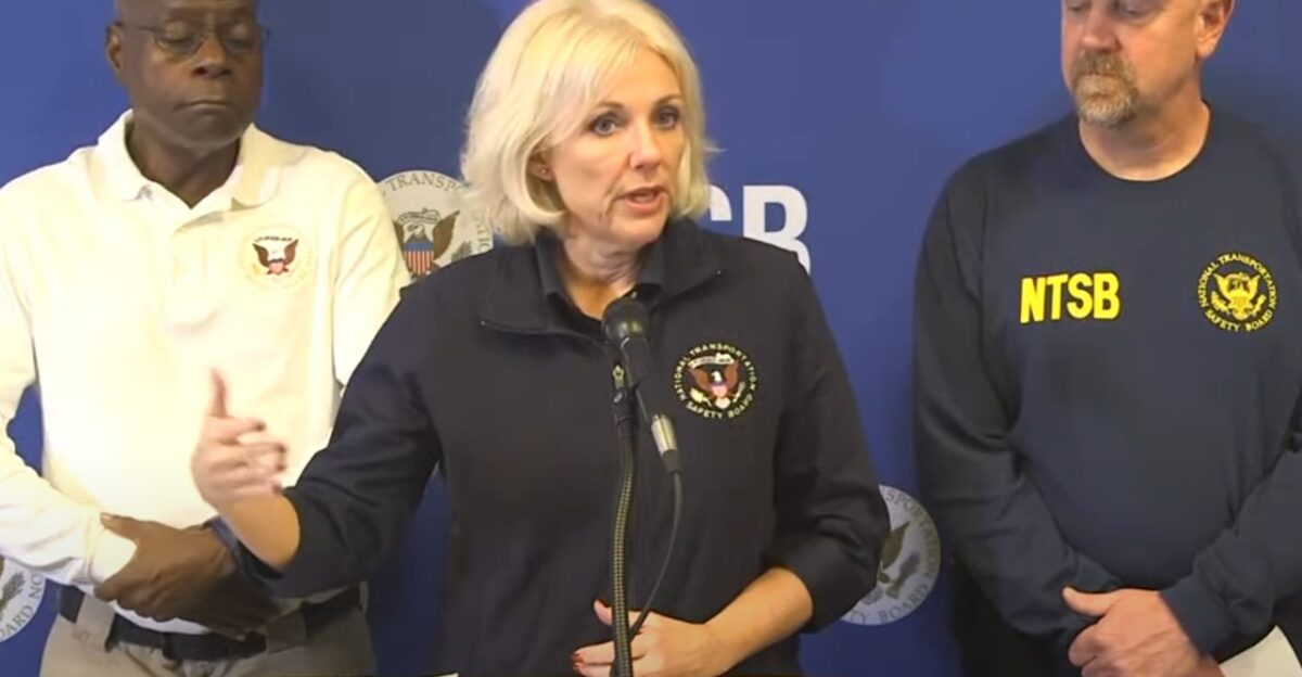 January 8 2024 NTSB Chair Jennifer Homendy briefs the media in Portland Oregon on the NTSB investigation involving Alaska Airlines Flight 1282 on a Boeing 737-9 MAX