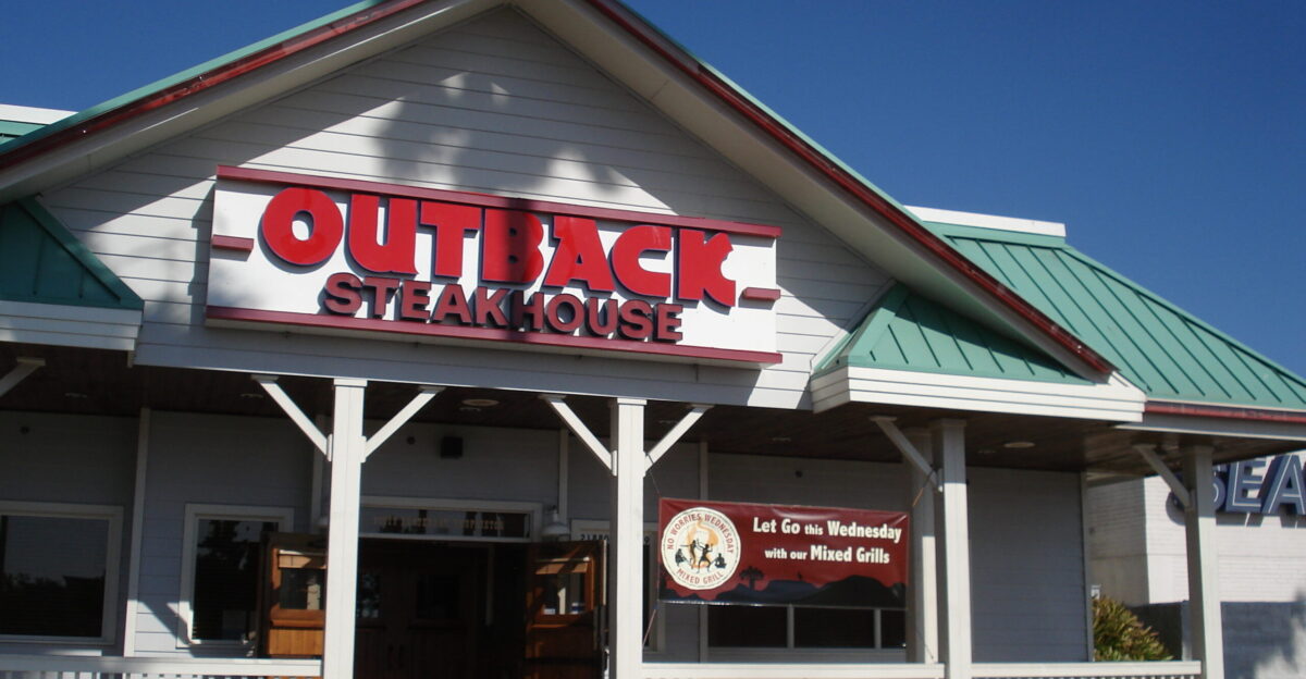 Outback Steakhouse in w California