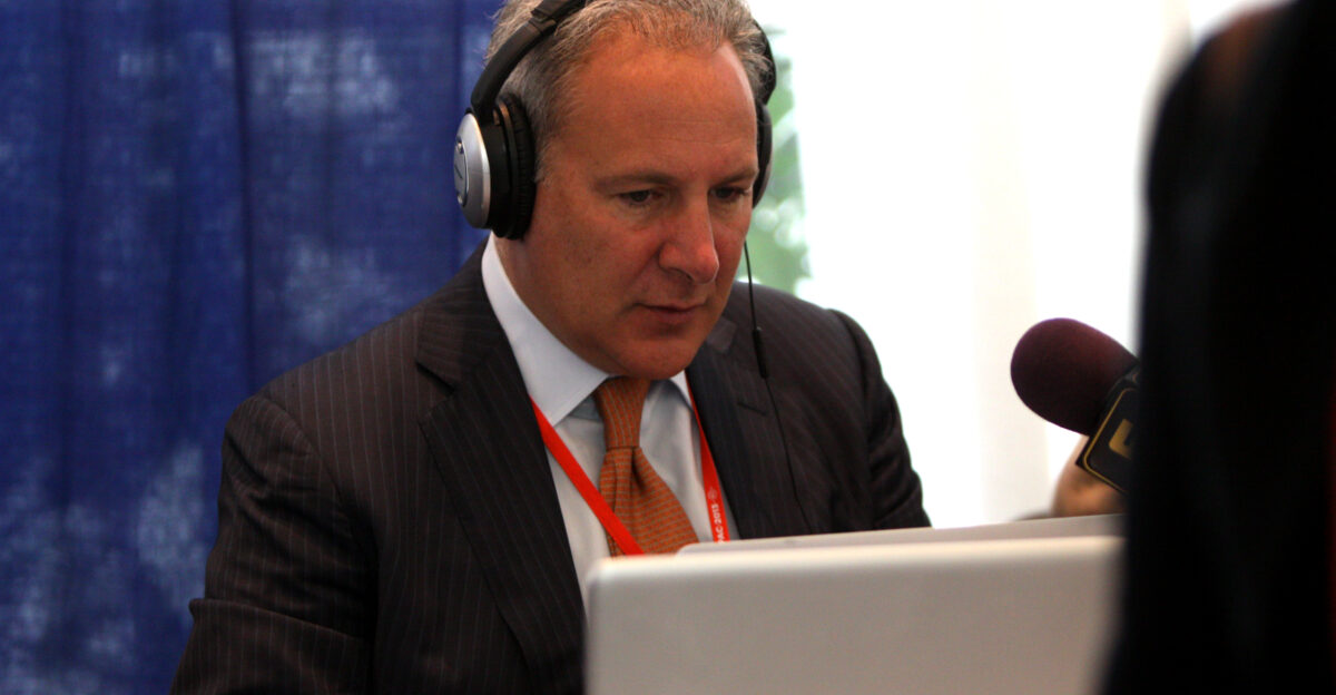 Peter Schiff at the 2013 Conservative Political Action Conference CPAC in National Harbor Maryland Please attribute to Gage Skidmore if used elsewhere