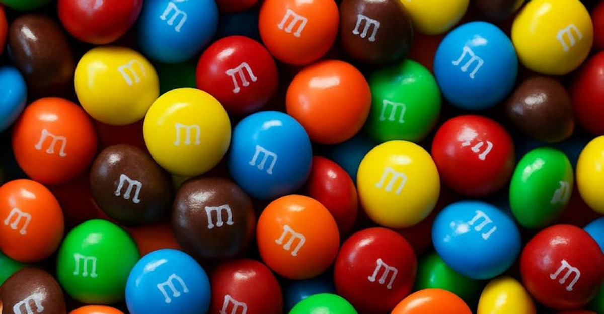 Bright and colorful assortment of M M candies creating an inviting and cheerful visual