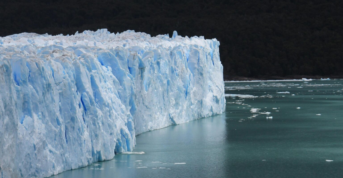 Stunning glacial iceberg floating in serene Arctic waters, capturing the essence of polar beauty.