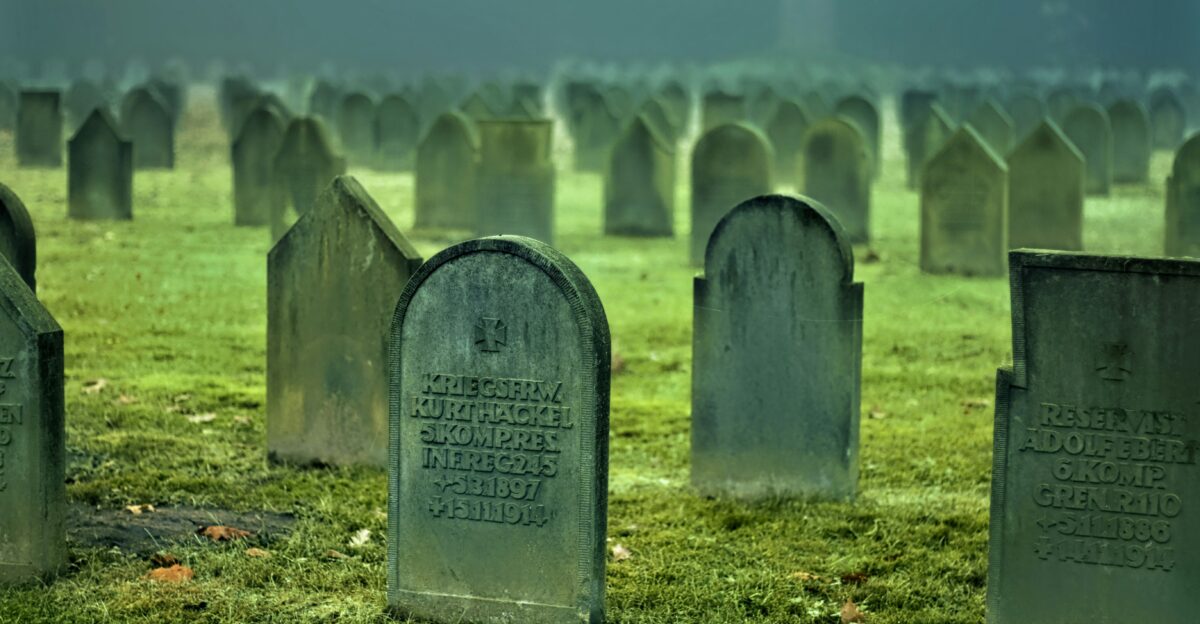 tombstones