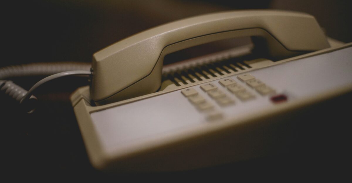 white and gray ip phone