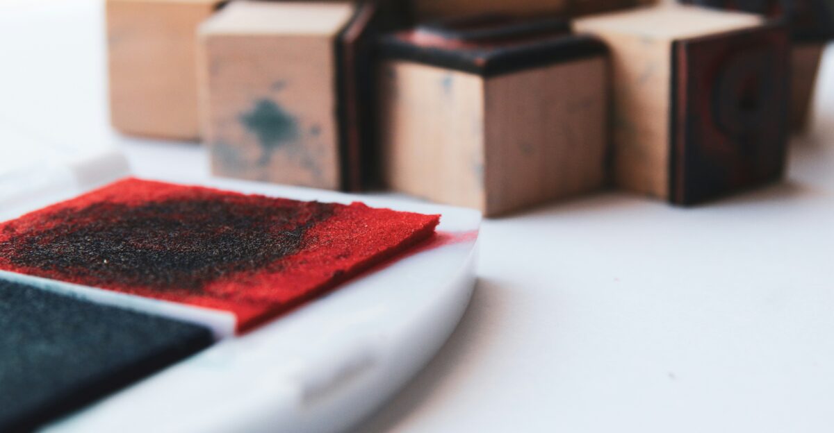 chocolate bar on white ceramic plate