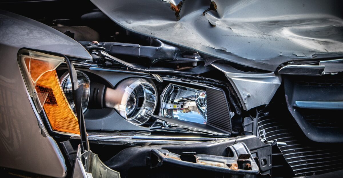 silver and black car engine