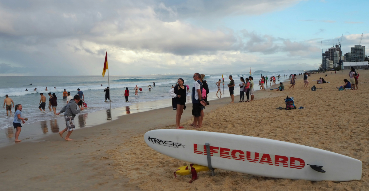 people on beach during daytime