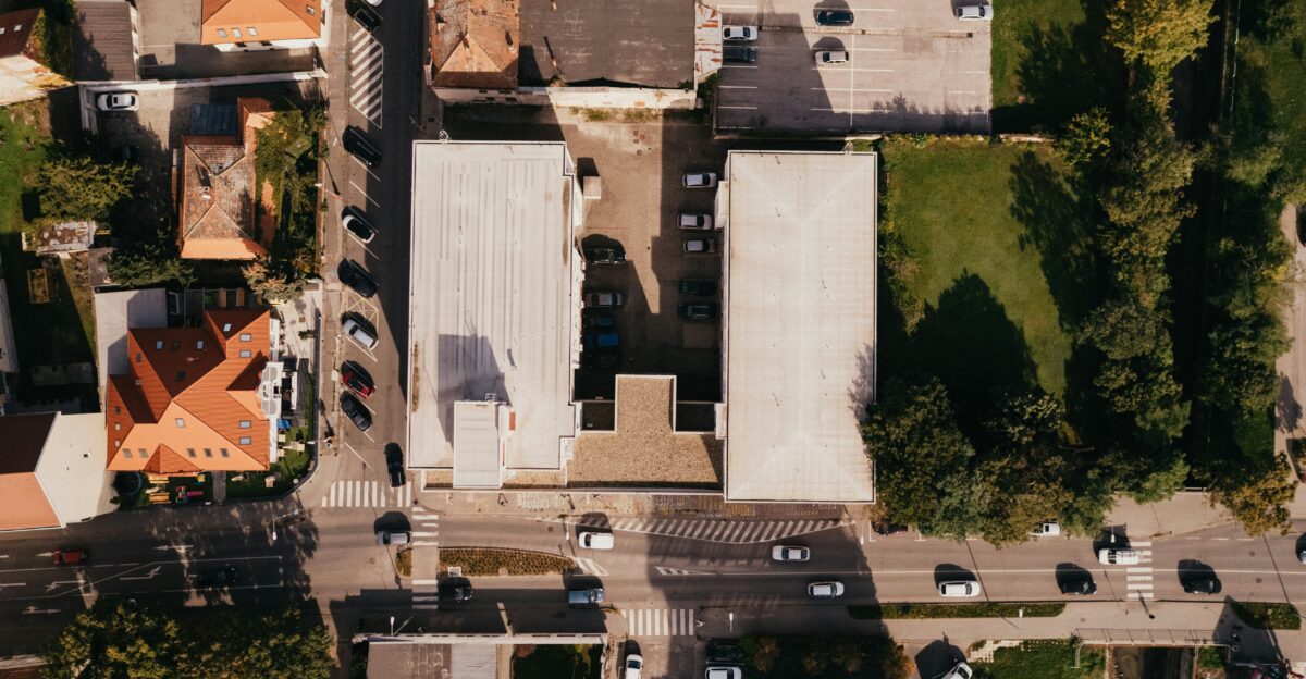 aerial view of city buildings during daytime