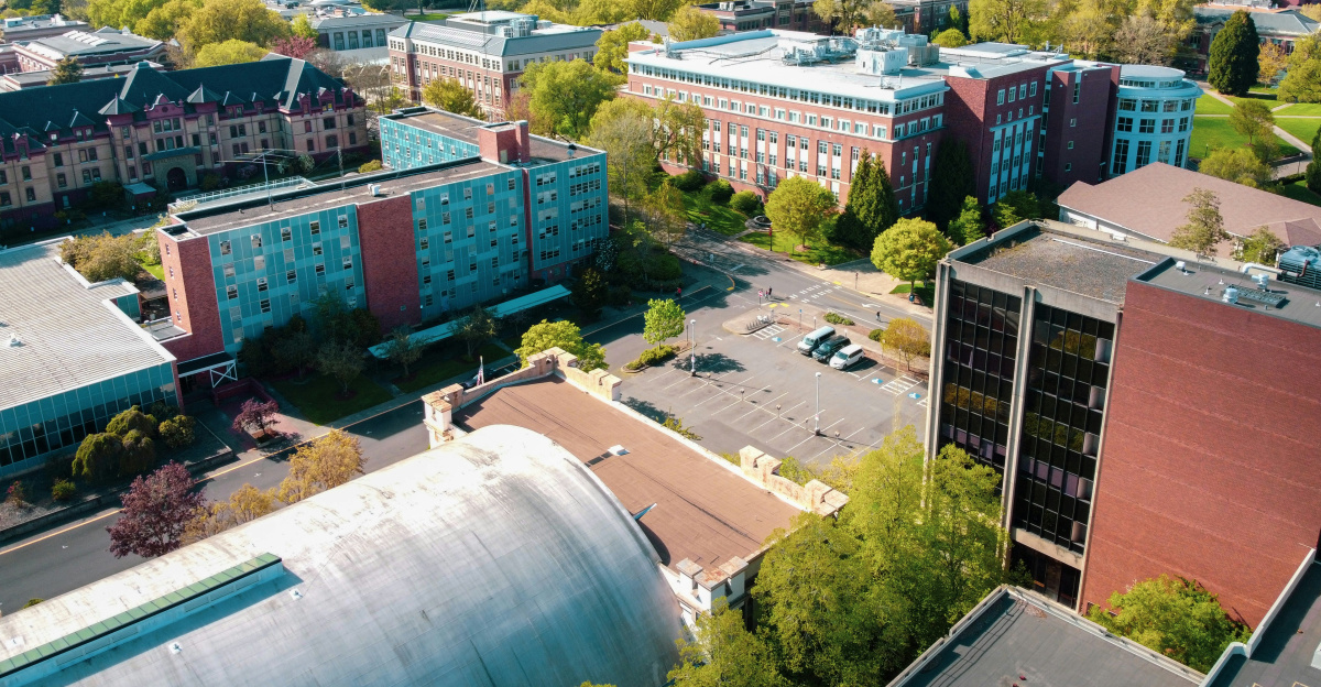 aerial view of city buildings during daytime