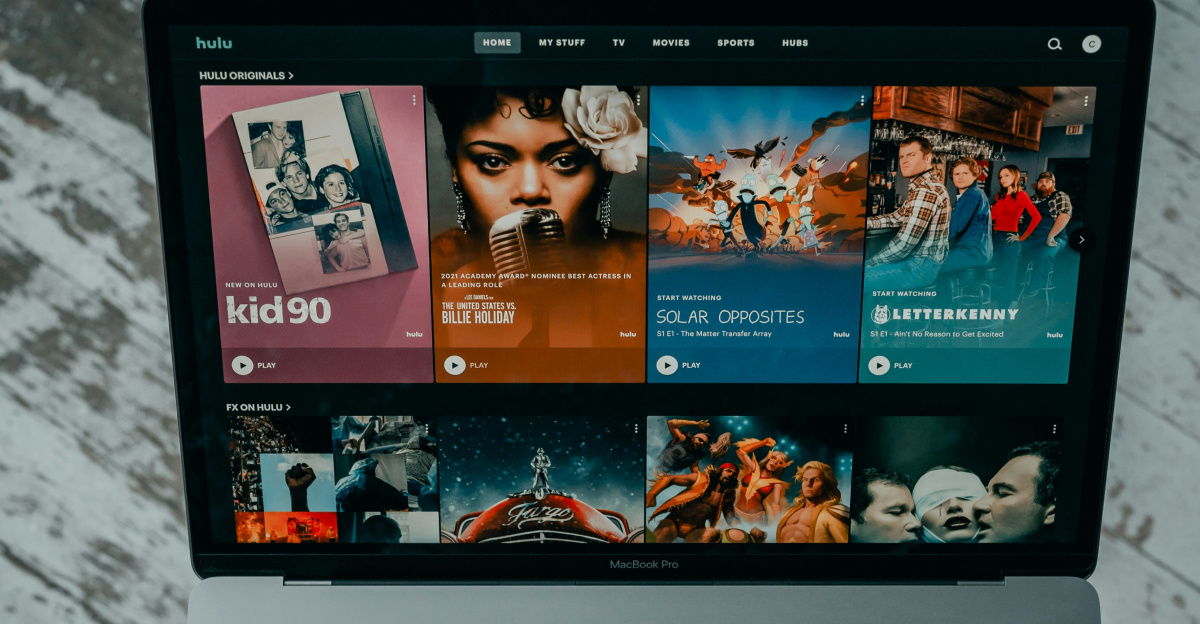 macbook pro on white table