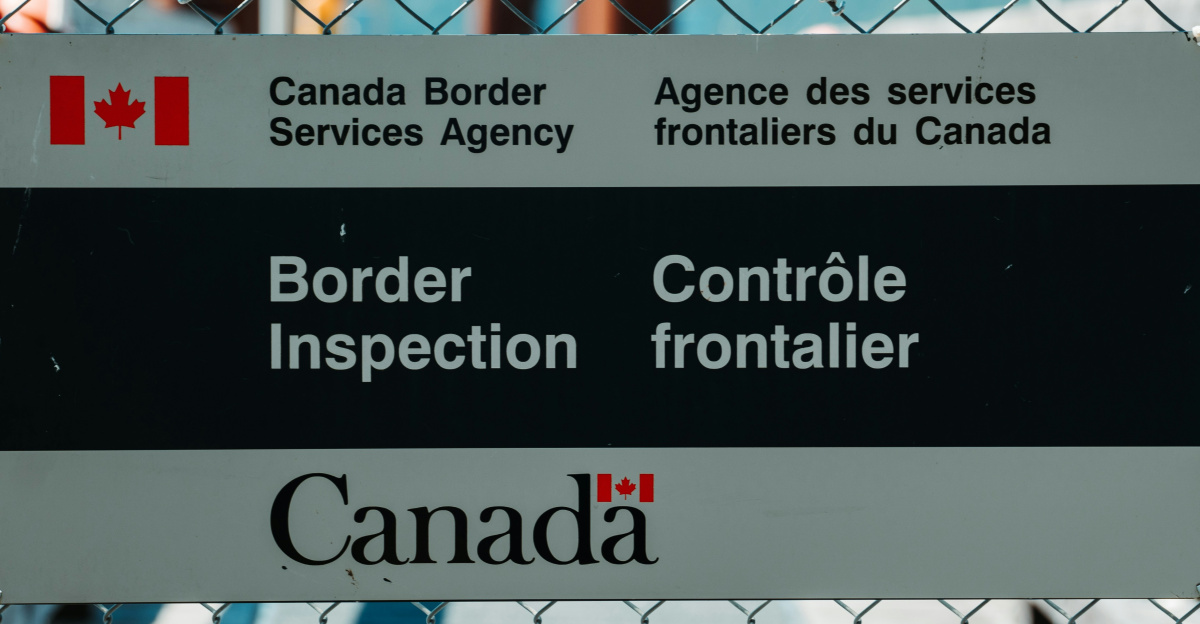 blue and white metal fence