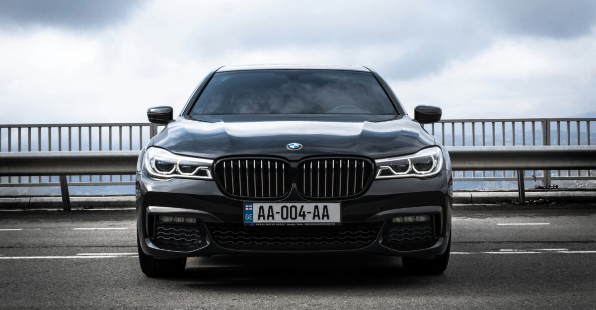 black bmw m 3 on gray pavement