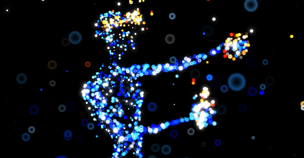 a blurry image of a baseball player swinging a bat