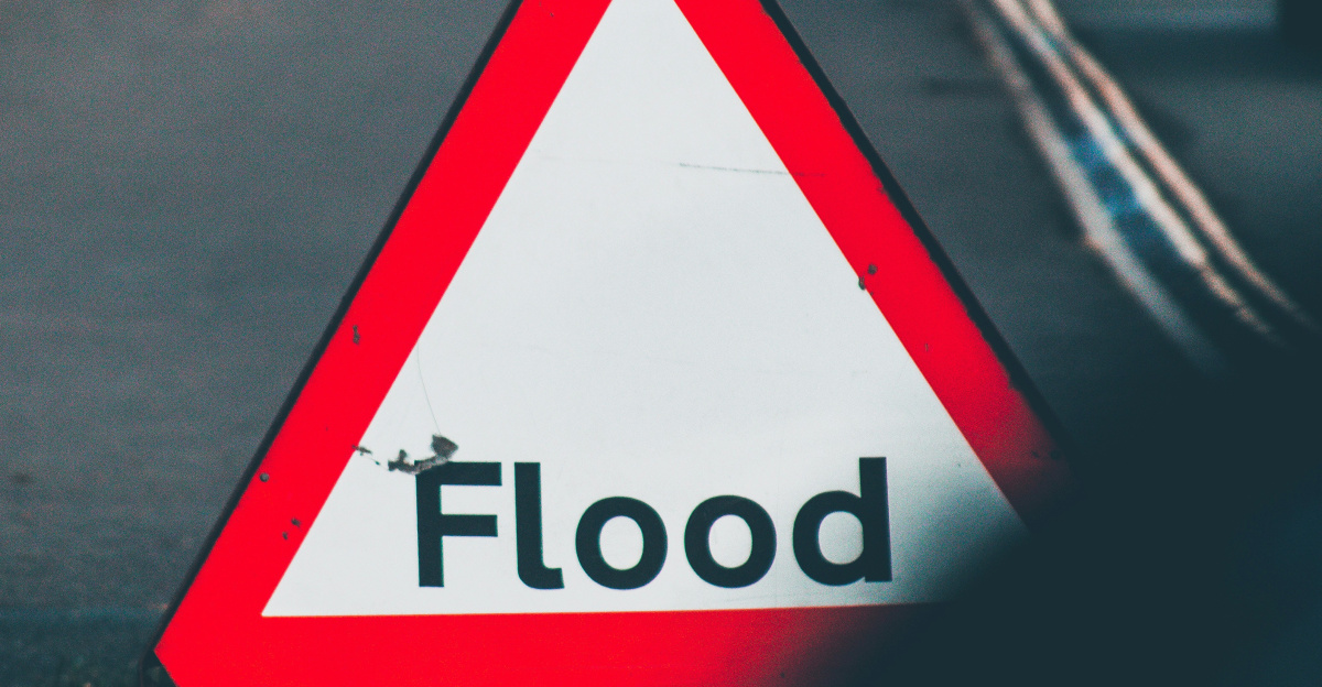 a road sign on the road