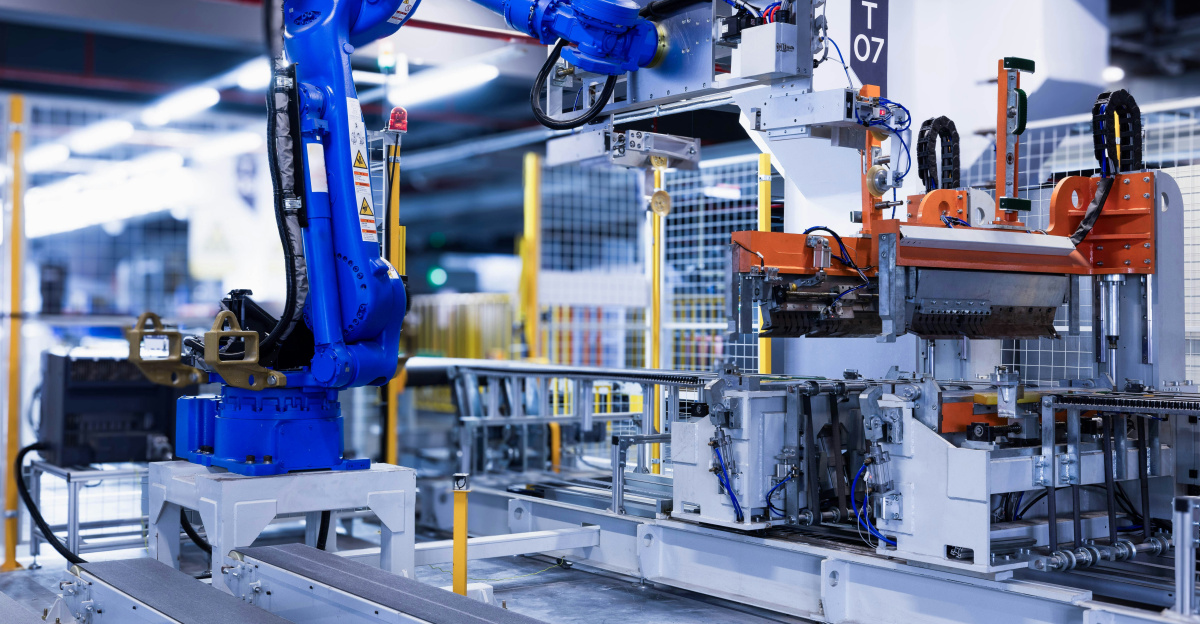 a machine that is working on some kind of thing