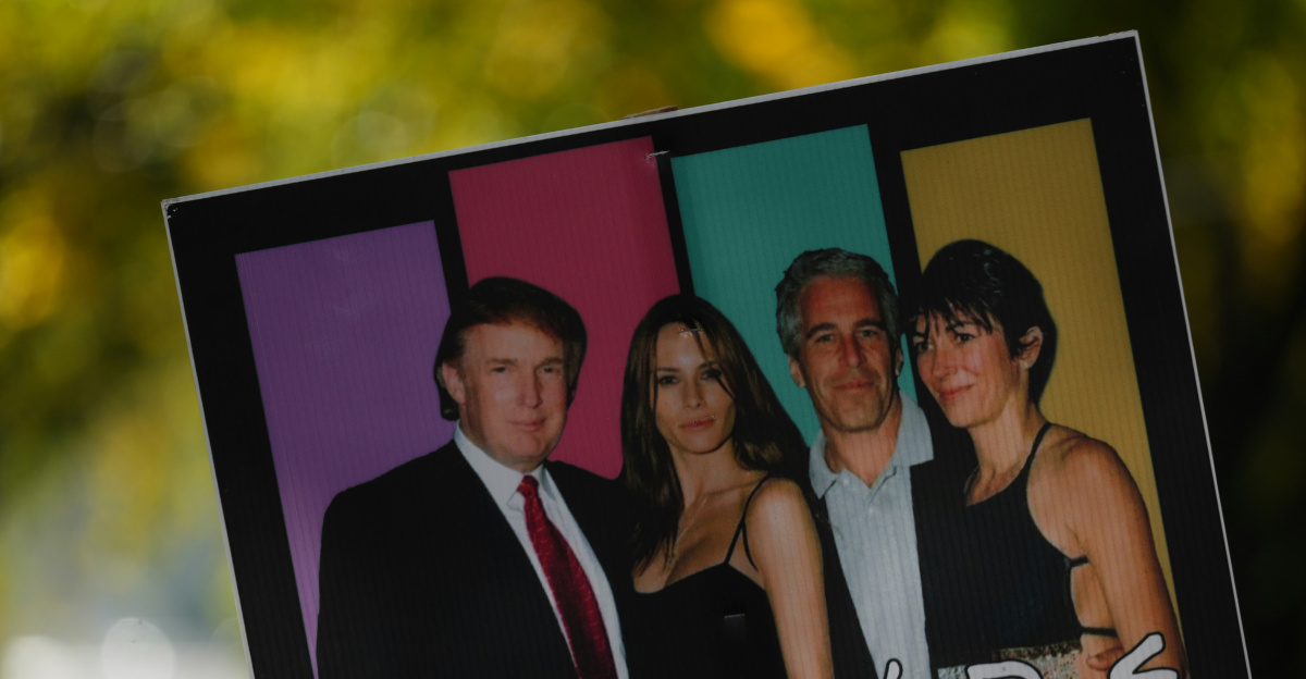 Donald trump and associates on "friends" poster