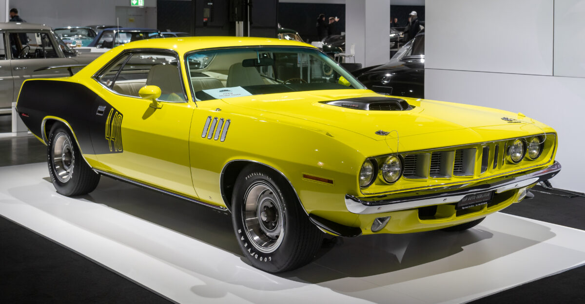 Plymouth Barracuda at Auto Z rich 2024