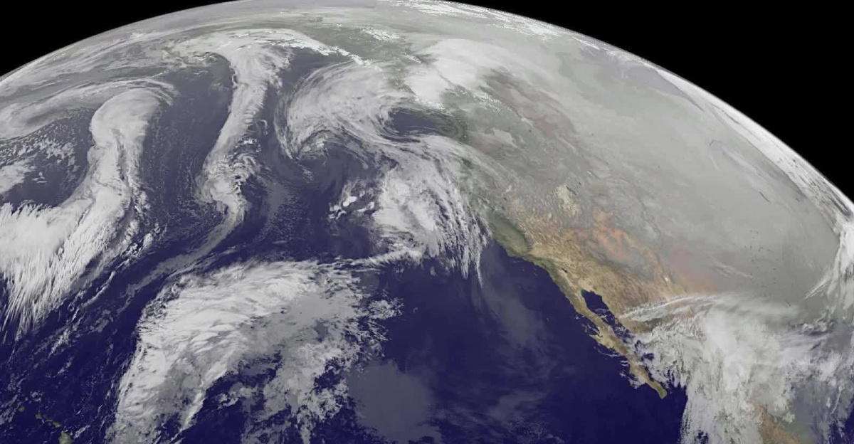 <p>1-9 January 2014. The full-disk images every 3 hours from GOES-WEST capture the sweep of a polar vortex that emerged from the arctic at the beginning of the new year, pushing a blizzard into the northeastern USA on January 3, followed by extensive bitter cold (-20 F, windchill -50 F) around the Great Lakes, and single digit temperatures as far south as Atlanta, Georgia. This western viewpoint displays the persistent flow of arctic air from northern Alaska and Yukon into North America.
</p><p><b><a rel="nofollow" class="external text" href="https://goes.gsfc.nasa.gov/">Credit: NOAA/NASA GOES Project</a></b>
</p><p><b><a rel="nofollow" class="external text" href="https://www.nasa.gov/audience/formedia/features/MP_Photo_Guidelines.html">NASA image use policy.</a></b>
</p><p><b><a rel="nofollow" class="external text" href="https://www.nasa.gov/centers/goddard/home/index.html">NASA Goddard Space Flight Center</a></b> enables NASA’s mission through four scientific endeavors: Earth Science, Heliophysics, Solar System Exploration, and Astrophysics. Goddard plays a leading role in NASA’s accomplishments by contributing compelling scientific knowledge to advance the Agency’s mission.
</p><p><b>Follow us on <a rel="nofollow" class="external text" href="https://twitter.com/NASA_GoddardPix">Twitter</a></b>
</p><p><b>Like us on <a rel="nofollow" class="external text" href="https://www.facebook.com/pages/Greenbelt-MD/NASA-Goddard/395013845897?ref=tsd">Facebook</a></b>
</p>
<b>Find us on <a rel="nofollow" class="external text" href="https://instagram.com/nasagoddard?vm=grid">Instagram</a></b>