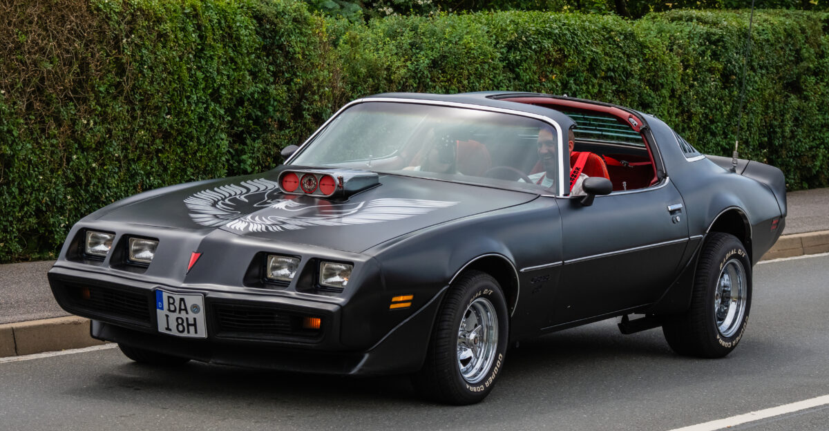 Pontiac Firebird at the Oldtimertreffen Ebern