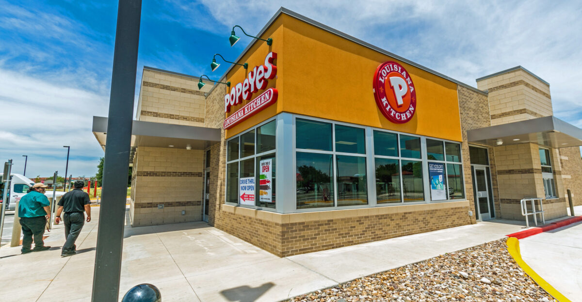 JOINT BASE SAN ANTONIO-FORT SAM HOUSTON Texas - The Army and Air Force Exchange Service has opened the doors to a new multi-fast food restaurant - that includes a Burger King and a Popeye s - to customers at Joint Base San Antonio-Fort Sam Houston The opening of the Popeye s portion of the multi-food restaurant has been delayed until after training for Popeye s employees can be completed Because of restrictions related to COVID-19 job trainers are not able to travel at this time