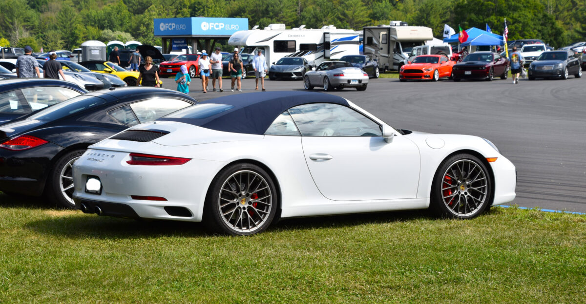 Launch 1963 Generation Seventh 991 2011 - 2019 Engine 3 0-litre turbo H6 petrol Power 420 PS Gearbox 7-speed PDK Layout rear engine rear drive Location Lime Rock Park Lakeville Connecticut USA