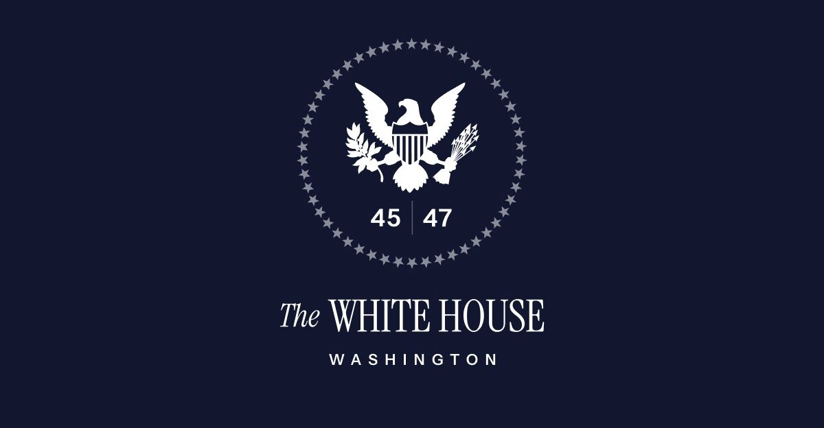 Logo of the White House Office and POTUS under Second presidency of Donald Trump