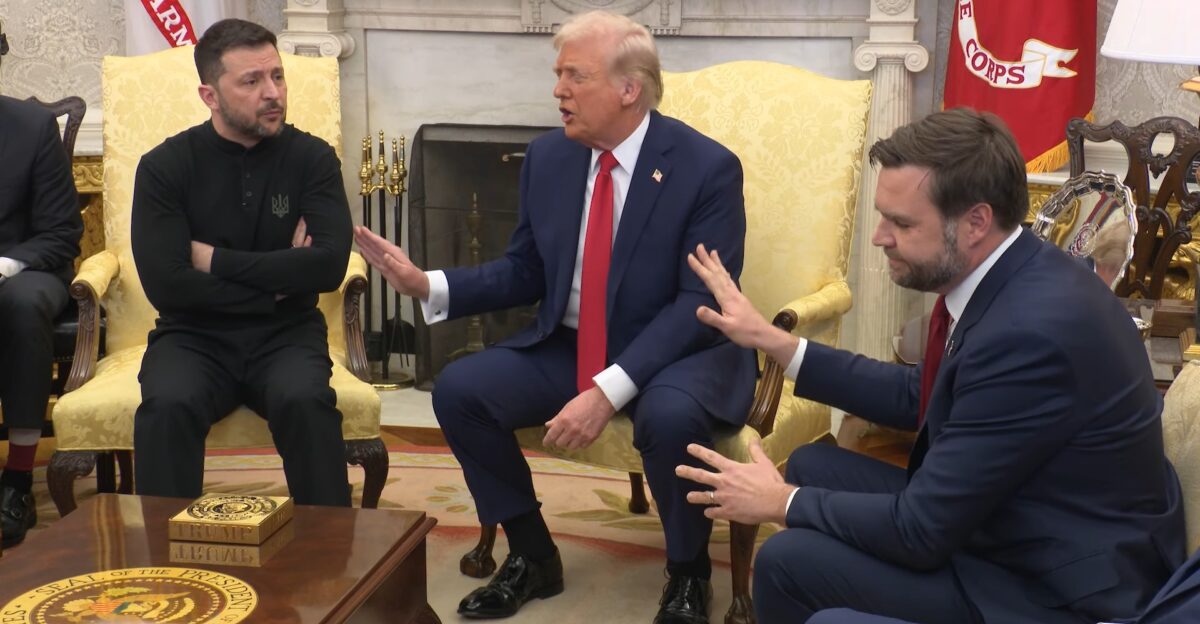 U S President Donald Trump and Vice President JD Vance clash with Ukrainian President Volodymyr Zelenskyy during an Oval Office meeting on February 28 2025