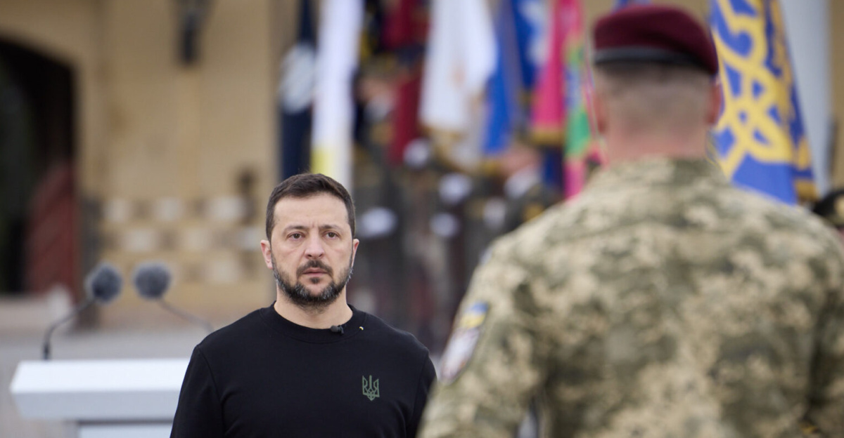 On the Day of Defenders of Ukraine, President Volodymyr Zelenskyy honored warriors with state awards, presented battle flags to brigades, and conferred honorary titles. The event was attended by leaders of Ukraine’s security and defense forces, Prime Minister Denys Shmyhal, Head of the President’s Office Andriy Yermak and his deputies, as well as ambassadors.
<p>Volodymyr Zelenskyy emphasized that today is a great day – the day of those who make tomorrow possible and who are the reason Ukraine exists.
“951 days of the battle for the state. For 951 days, you have been writing history on the battlefield. You sacrifice yourselves in order not to sacrifice Ukraine. Both those who were born a warrior and those who became one. Who changed their lives so that our freedom would remain unchanged. Who had a different profession but refused to live under another flag. Who said to themselves: I have no other choice, for this is my Homeland, this is my Ukraine, and I will defend it,” the President noted.
The Head of State called on everyone to bow in respect to all who have brought and continue to bring the first minute of peace closer to Ukraine.
The attendees observed a minute of silence in memory of all who defended Ukraine at the cost of their lives.
The President presented the Order of the Golden Star to the families of fallen Heroes of Ukraine. The highest state award was given to:
Senior Sergeant Serhiy Kostiuchenko. In 2014-2015, he participated in the Anti-Terrorist Operation, and with the start of the full-scale Russian invasion, he defended the Chernihiv region. As part of a mortar crew, he destroyed an Iskander ballistic missile division, six trucks, and a Tigr armored vehicle. In June 2022, in the Donetsk region, while correcting mortar fire, he helped eliminate an assault group of occupiers.
Military Justice Captain Andriy Subotin. He participated in the defense of Mariupol. While conducting reconnaissance in the underground tunnels of the Azovstal plant, the group of border guards, including Andriy Subotin, discovered a shelter where 80 civilians had been hiding for over three weeks. Despite artillery shelling, the warriors brought water and food. Andriy Subotin was killed by a sniper on May 7, 2022, at the Azovstal plant.
Junior Sergeant Petro Fedorchuk. He defended Mariupol and evacuated wounded servicemen from the frontline. He also corrected artillery fire, which resulted in the destruction of an enemy column and five more occupiers at the Ilich Iron and Steel Works, where he identified the enemy's position.
Volodymyr Zelenskyy awarded the Golden Star of the Hero of Ukraine to three more defenders of Ukraine. They are:
Colonel Dmytro Voloshyn, commander of the 82nd separate air assault brigade. In May 2024, units of the brigade halted a Russian advance in the Kharkiv direction. Since August, the brigade has been involved in operations in the Kursk region. Approximate enemy losses include over 1,500 personnel and 335 pieces of weapons and military equipment.
Junior Sergeant Tymofiy Orel. Using FPV drones, he eliminated 434 Russian occupiers, wounded 346 more, and destroyed 134 armored vehicles, including 42 tanks, 10 MT-LBs, 28 APCs, and 44 IFVs.
Lieutenant Bohdan Tsymbal. From September 2023 to September 2024, he eliminated around 100 Russian invaders, a tank, five artillery pieces, and nine military vehicles. He was wounded but two months later he continued to perform combat missions in the Serebryansky forest area.
The President also presented the Cross of Military Merit to the families of the fallen warriors. It was awarded to:
Soldier Mykyta Kaliayev. In 2023, as part of an assault squad near Horlivka, he destroyed an enemy machine gun crew, eliminating six Russian occupiers. This allowed his brothers-in-arms to enter the enemy positions without losses, clear the territory and destroy 15 more invaders.
Sailor Vladyslav Litovchuk. During an assault on the left bank of the Dnipro River, he saved the lives of six wounded brothers-in-arms. In October last year, he was severely wounded, applied tourniquets to himself, and remained at his position for another 23 hours. His actions and those of his brothers-in-arms helped the marine units assault the enemy and secure new positions.
This award was also presented to three more warriors, including:
Senior Sergeant Valentyn Kolesnyk. Along with two brothers-in-arms, he engaged in a battle with superior enemy forces consisting of four units of heavy armored vehicles and infantry. Valentyn Kolesnyk took command, destroying a T-72 tank with a grenade. The warriors eliminated infantry and an IFV, successfully repelling the attack.
Major Oleksandr Riasnyi. He personally eliminated at least 15 occupiers. In July last year, an assault group under his command advanced nearly 2 kilometers deep into enemy territory in the Zaporizhzhia direction, capturing an enemy commander and multiple ammunition depots.
The President presented battle flags to the 43rd separate mechanized brigade, 117th separate mechanized brigade, 47th separate engineer brigade, 16th separate support regiment, and 25th National Guard regiment. Volodymyr Zelenskyy also awarded the For Courage and Valor distinction to the 148th separate artillery brigade, 138th Naddniprianska radio engineering brigade, 126th separate territorial defense brigade, and 6th Volyn border detachment.
Also, the 45th separate artillery brigade received the honorary title "named after General Myron Tarnavskyi," the 82nd separate air assault brigade was conferred the honorary title "Bukovynska," and the 34th National Guard regiment was conferred the honorary title "Khersonskyi."
</p>
The President also presented Ukrainian passports to three foreigners who have been defending Ukraine since 2022: warriors from the United States, Georgia, and a military medic from New Zealand.