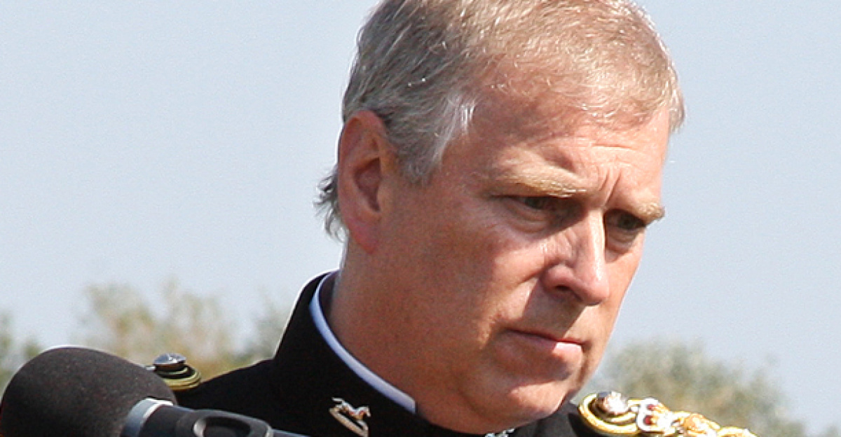 Prince Andrew unveiling The Yorkshire Regiment Memorial at the National Memorial Arboretum.