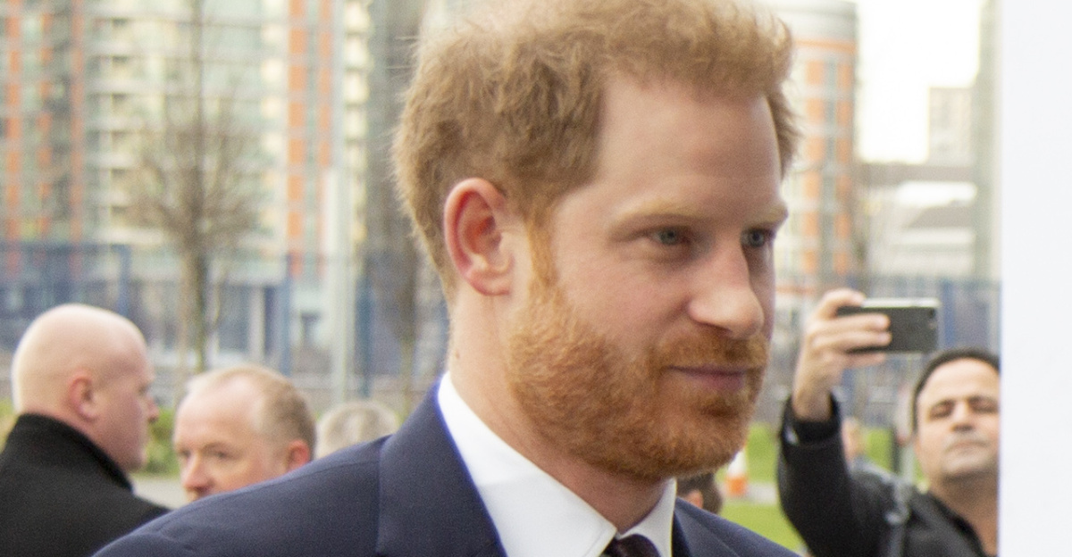 Prince Harry arrives at the UK-Africa Investment Summit in London, 20 January 2020, welcomed by the Minister for Africa, Andrew Stephenson. Picture DFID/Michael Hughes