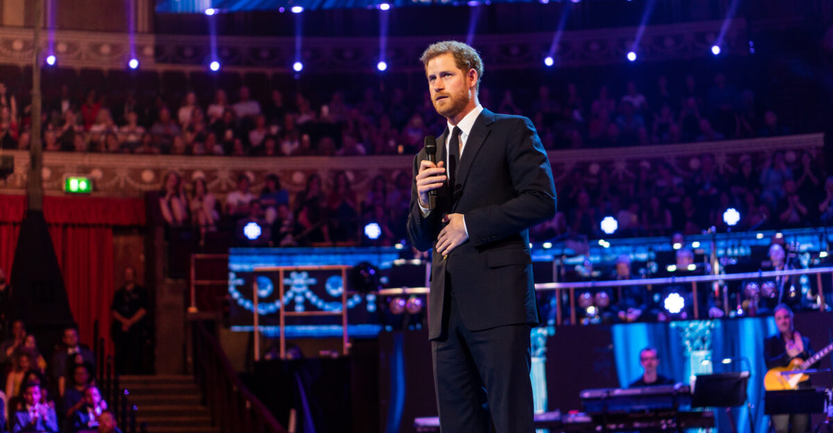 Prince Harry at The Queen s Birthday Party