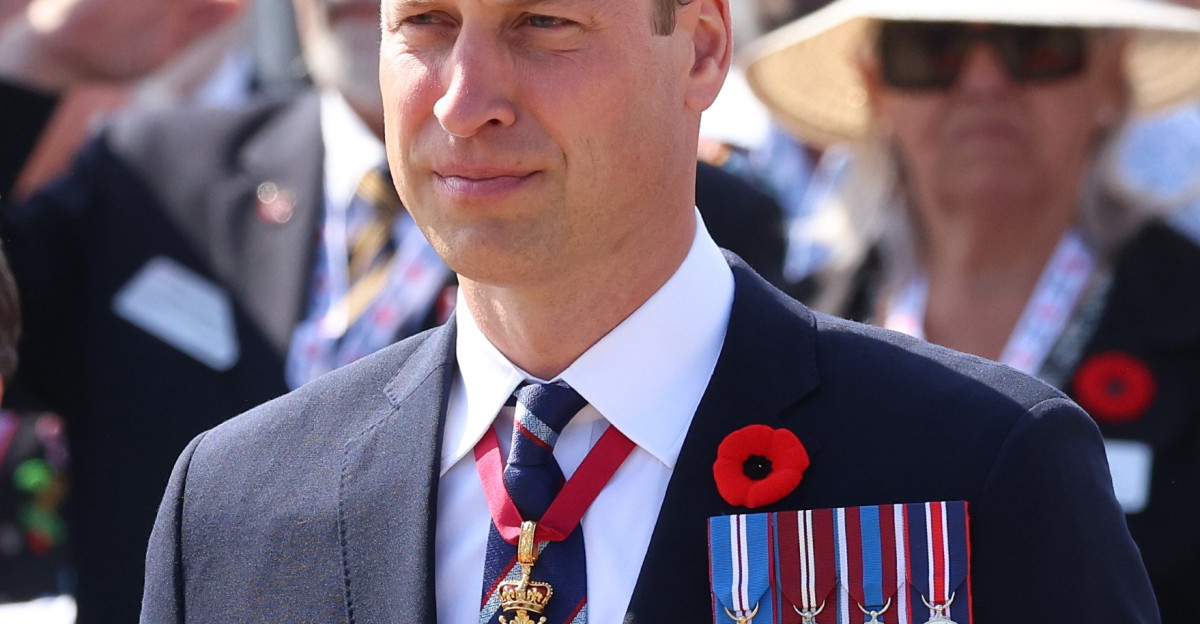 William Prince of Wales at D-Day Commemorations in Normandy 2024