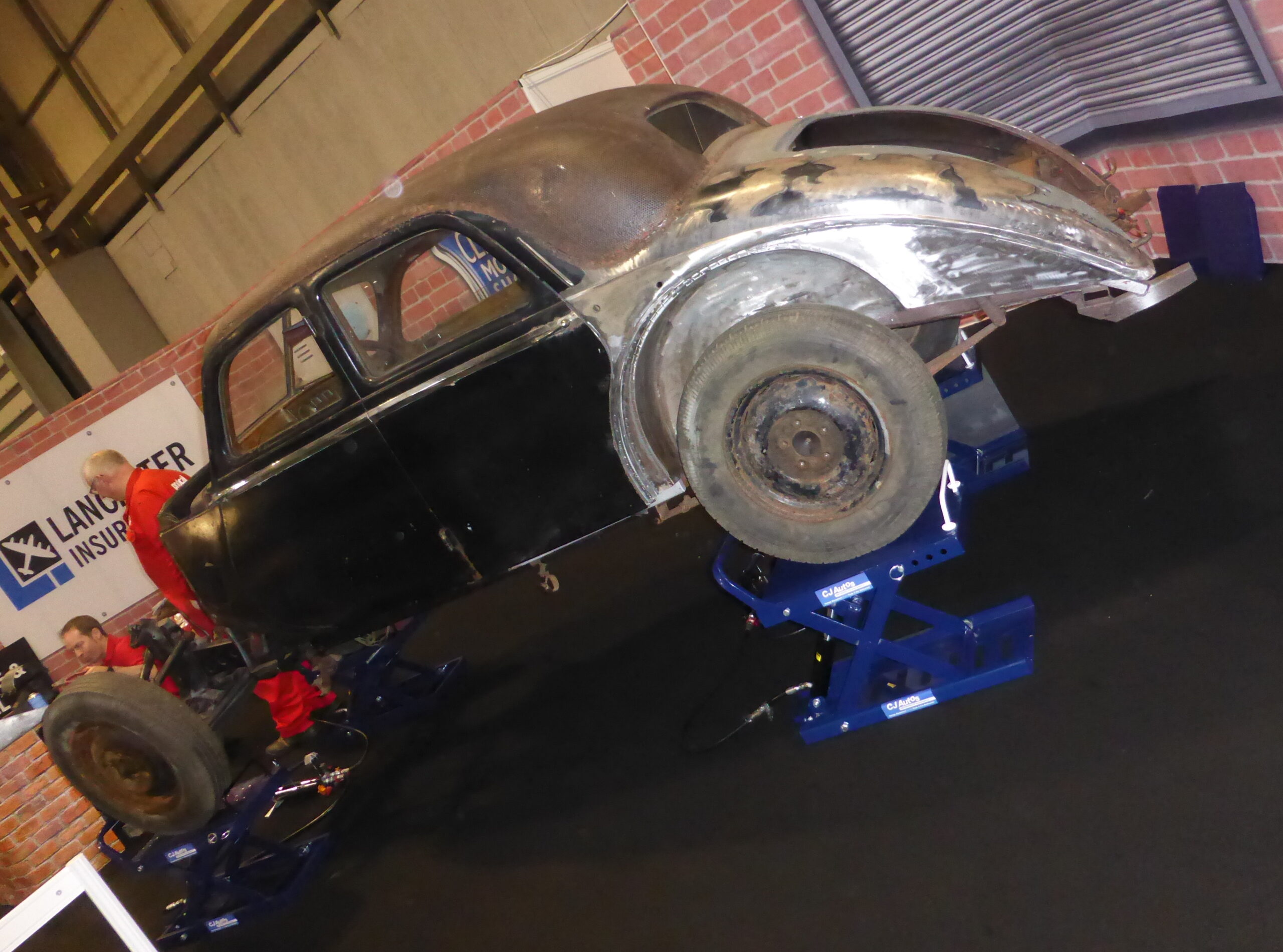 Live stage at NEC Classic Car Show Birmingham 10 November 2017