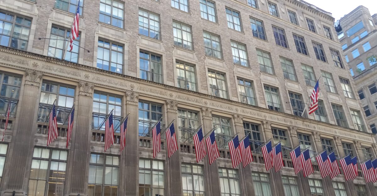Saks Fifth Avenue on 5th Avenue in Midtown Manhattan