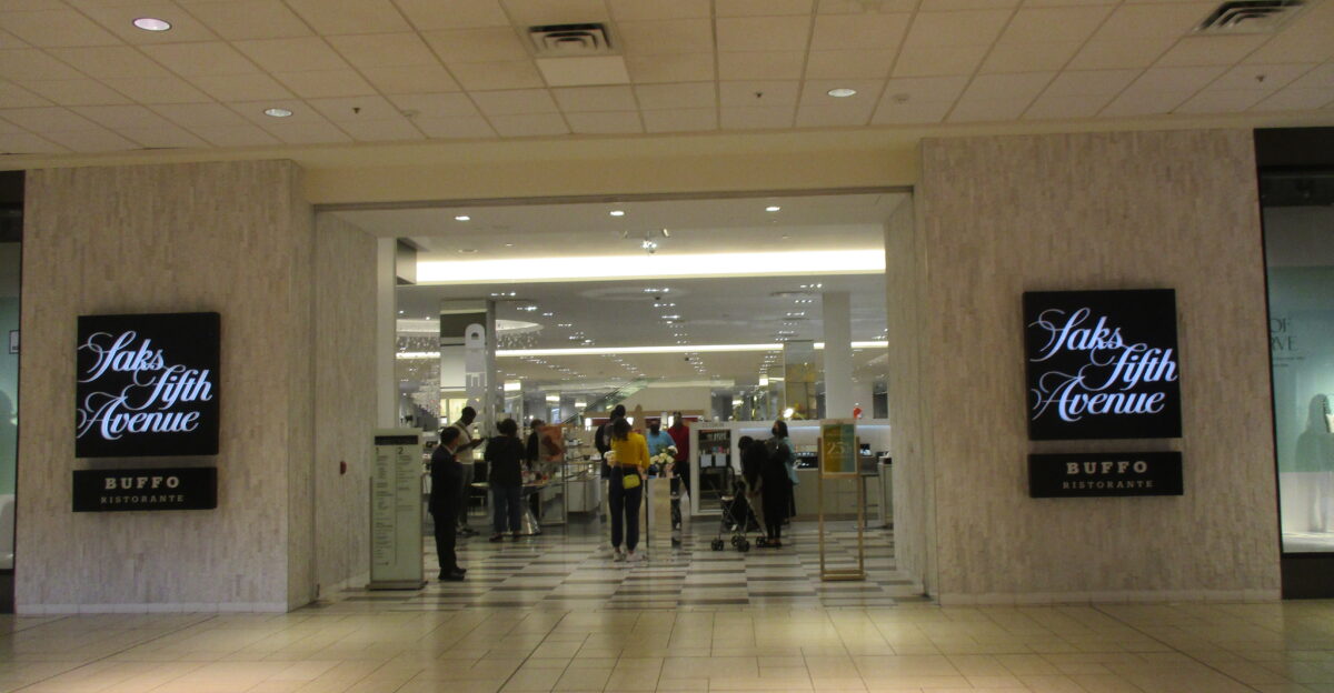 Saks Fifth Avenue at Chinook Centre in Calgary Alberta Canada