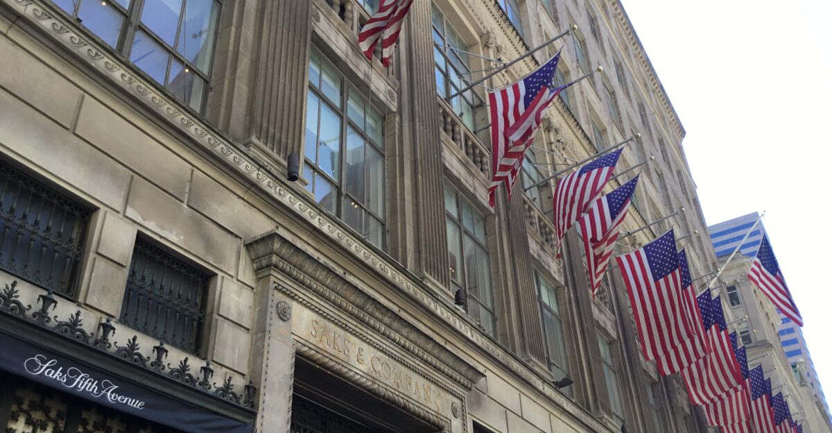 Saks Fifth Avenue in May 2022