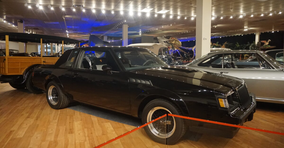 A 1987 Buick GNX at the Sloan Museum at Courtland Center in Burton Michigan United States