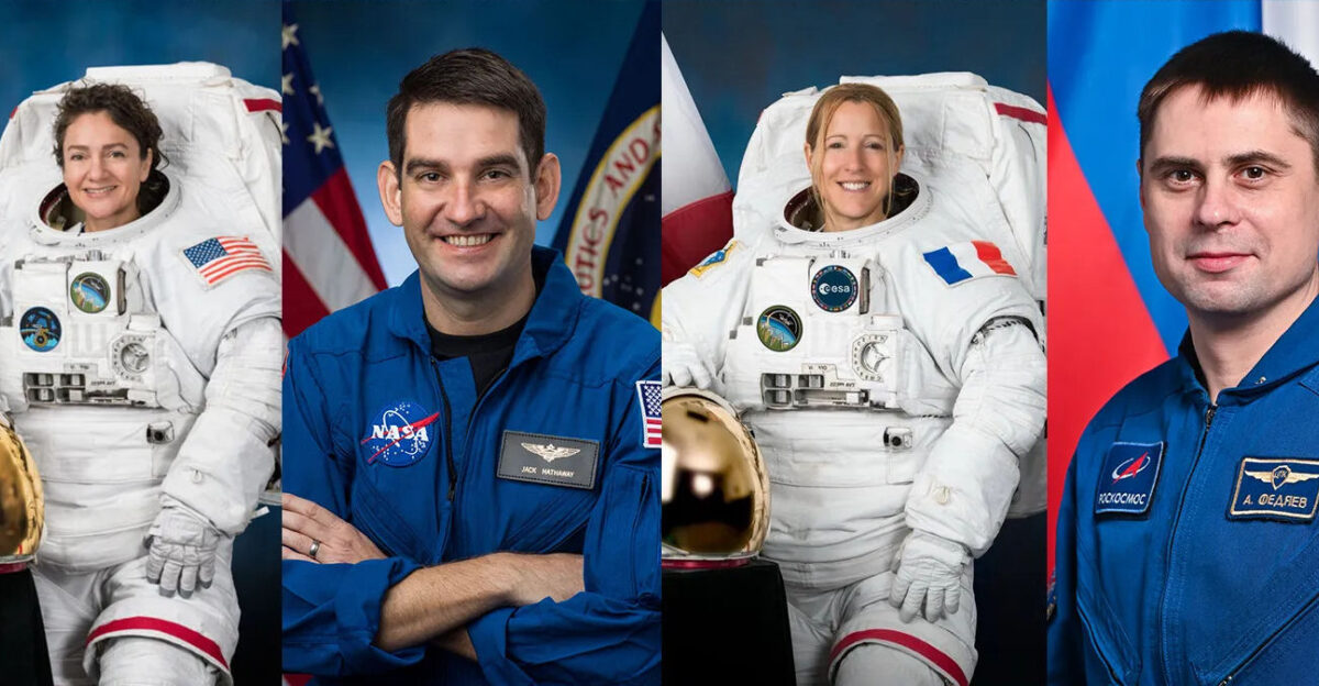 Crew of SpaceX Crew-12 flight