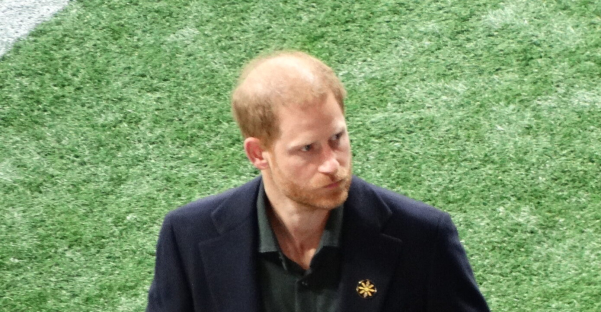 Prince Harry and Amar Doman promoting the Invictus Games at the 111th Grey Cup.