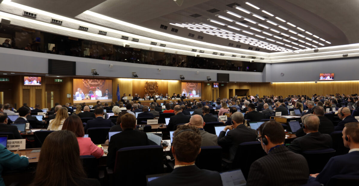 Opening of the 108th session of the IMO Maritime Safety Committee MSC 108 15-5-2024