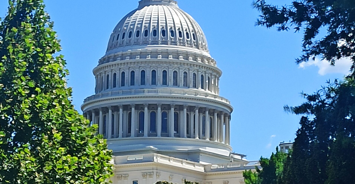 This is the United States congress building photo