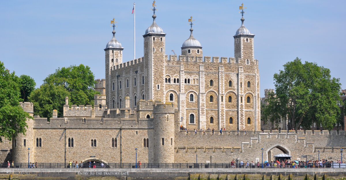 Tower of London viewed from the River Thames