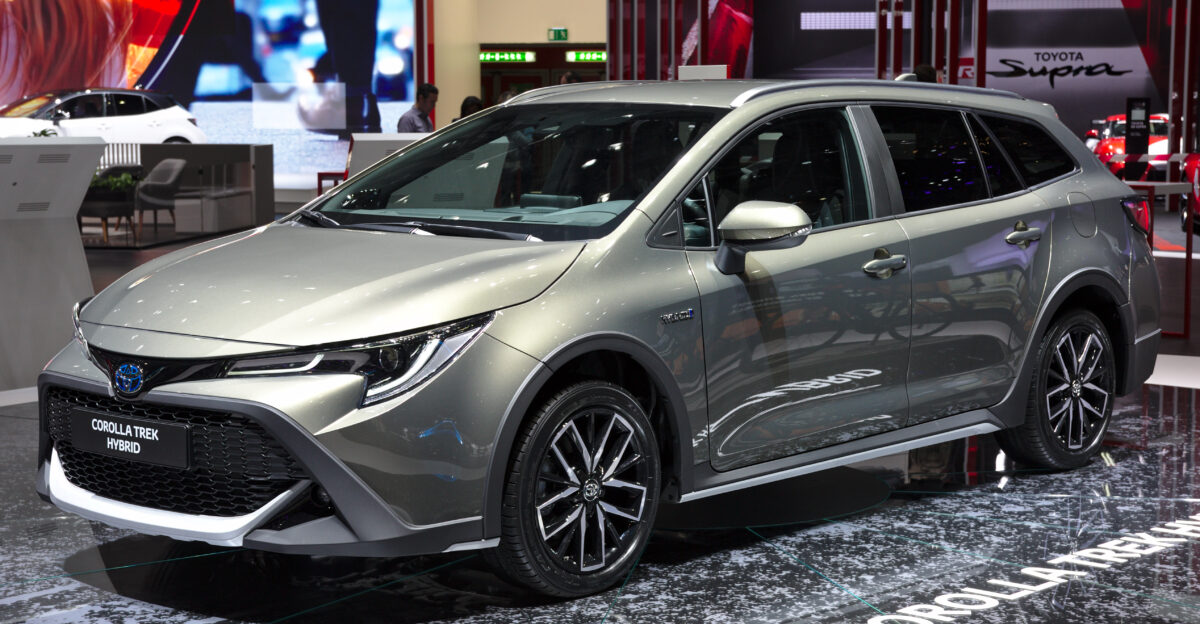 Toyota Corolla Trek Hybrid at Geneva Motor Show 2019