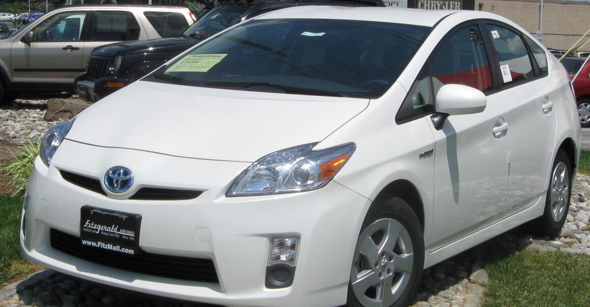 Toyota Prius photographed in Gaithersburg Maryland USA