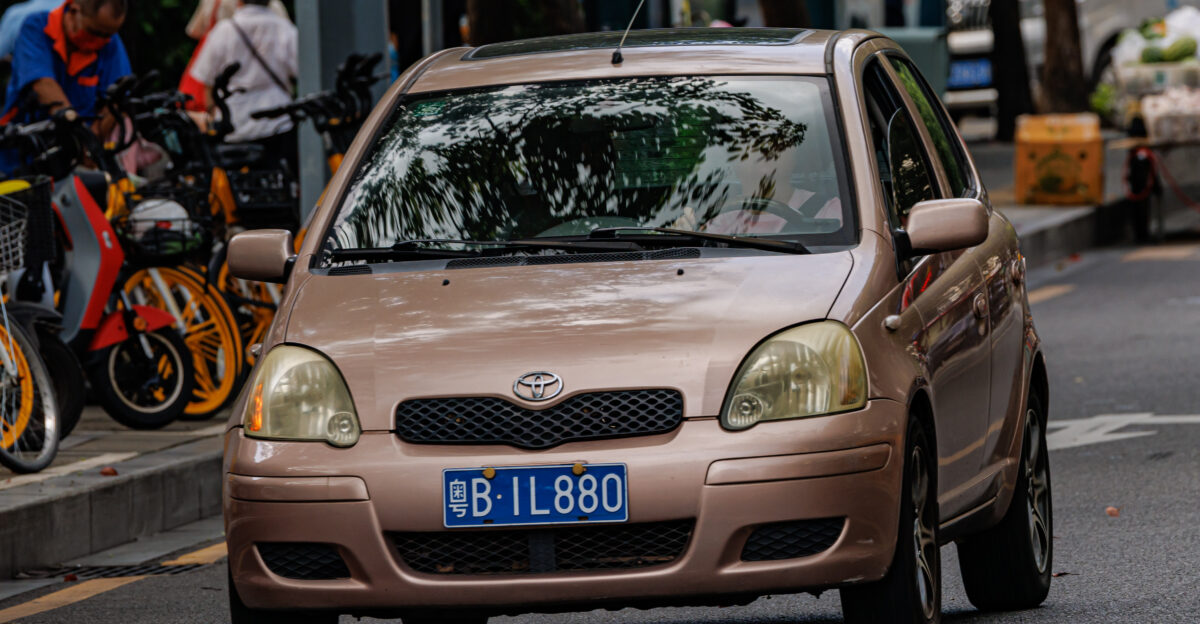 TOYOTA YARIS XP10 5 DOOR China