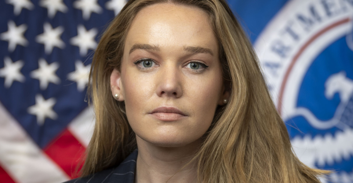 Patricia McLaughlin Official Portrait at DHS Headquarters (Photo by Mikaela McGee) (DHS Photo by Mikaela McGee/Released)