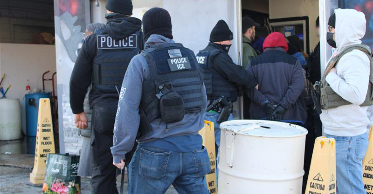 ICE Philadelphia conducted a worksite enforcement operation at a Philadelphia car wash Jan 28 and arrested seven illegal aliens ICE agents and officers continue to work every day to enforce immigration laws and keep the American public safe