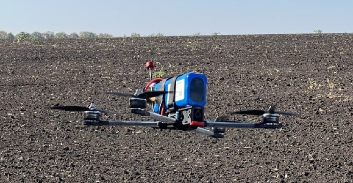 Ukrainian loitering munitions made from FPV drones