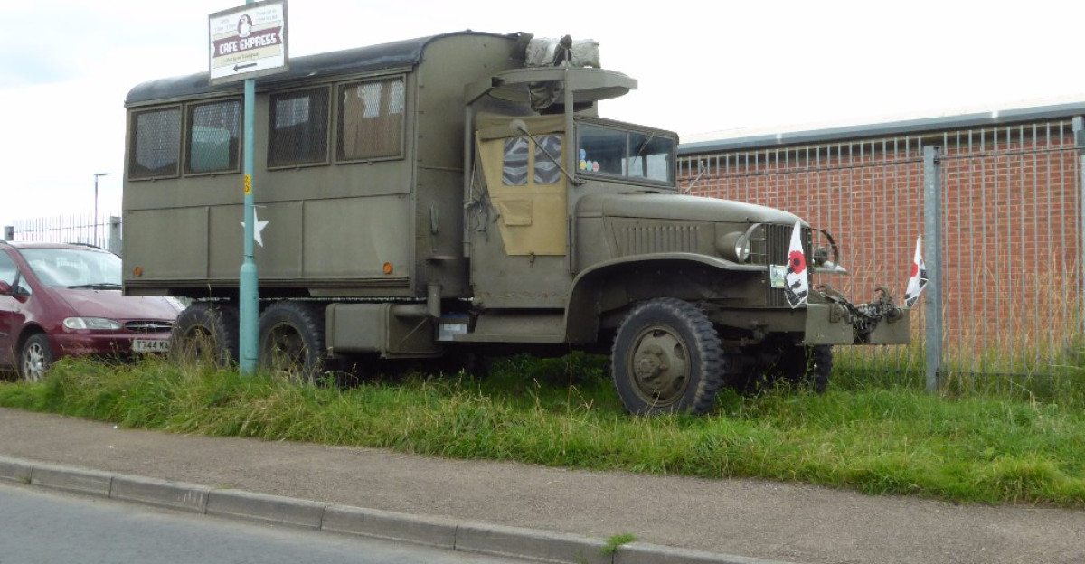 US military vehicle